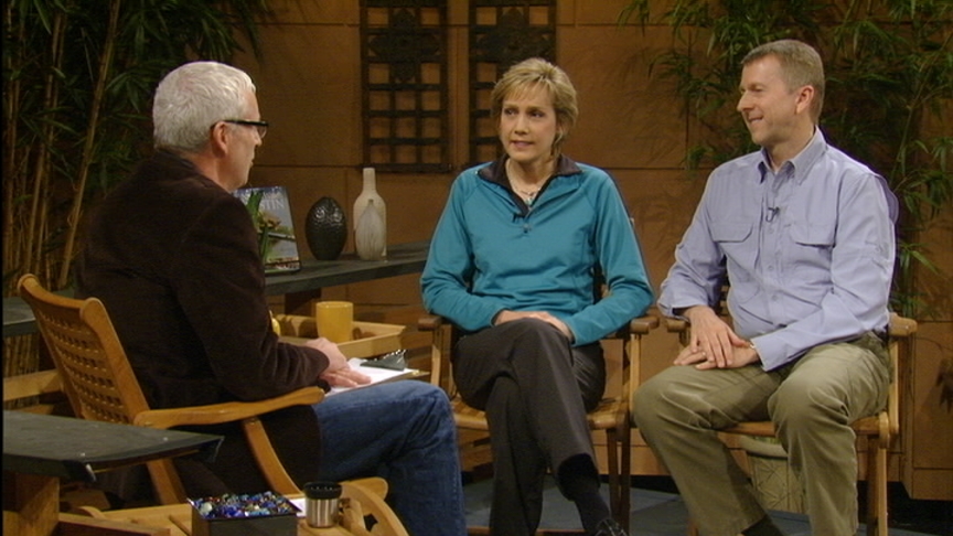 Tom Spencer with Lynne and Jim Weber, Nature Watch Austin 