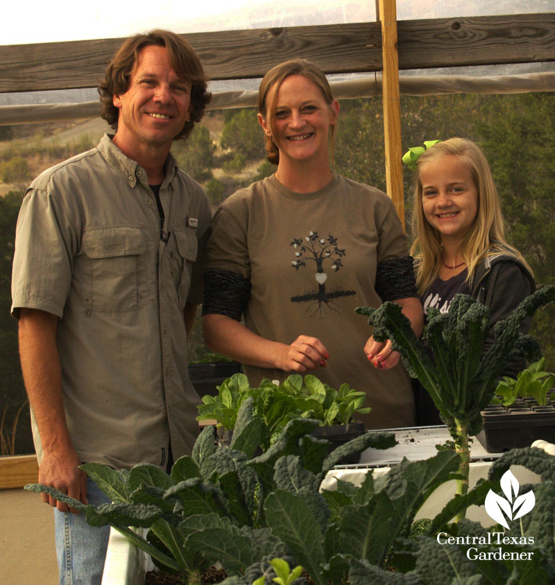 Rob Nash family Austin Aquaponics