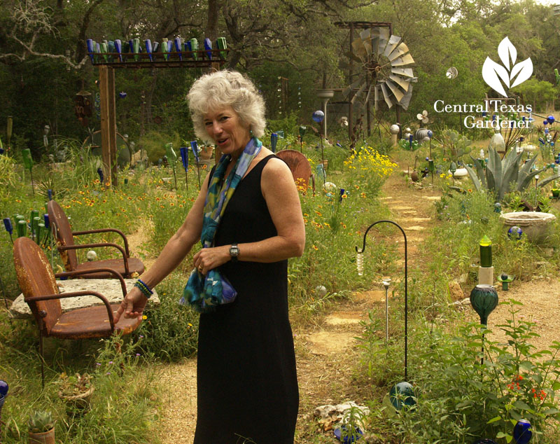 Healing garden by Elayne Lansford on Central Texas Gardener