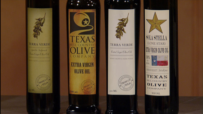 Texas Hill Country Olive Company organic olive oils 