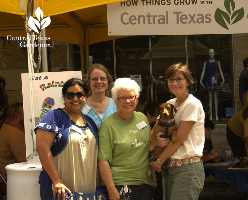 Daphne Richards and Travis County Master Gardeners 