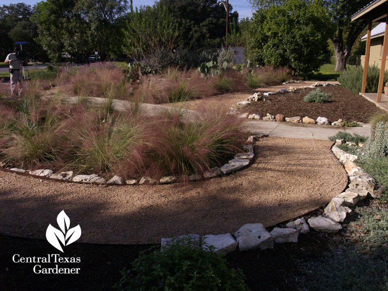 Xeric garden style paths San Antonio Texas 