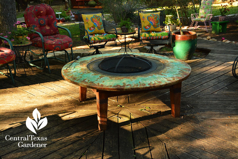hand-made fire pit Sol'stice Garden Expressions hand-made fire pit Sol'stice Garden Expressions