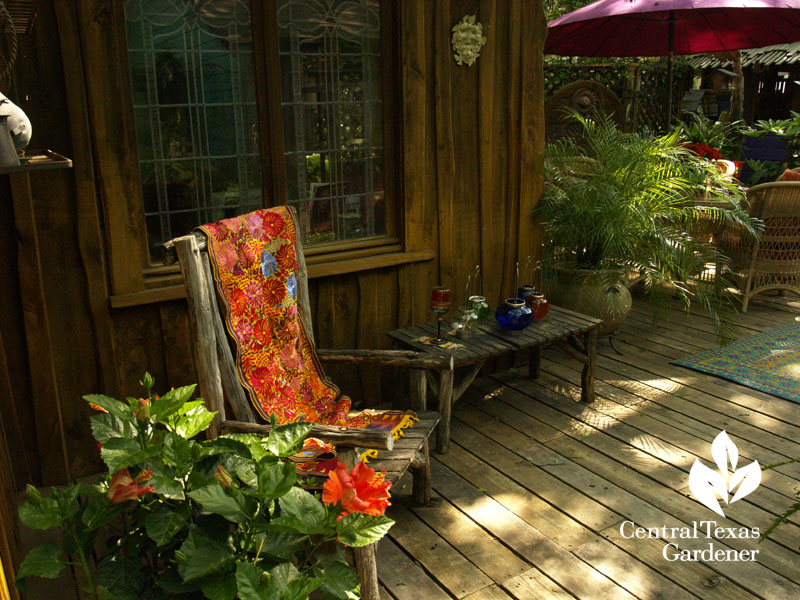 lucinda hutson's outdoor living rooms central Texas gardener austin 