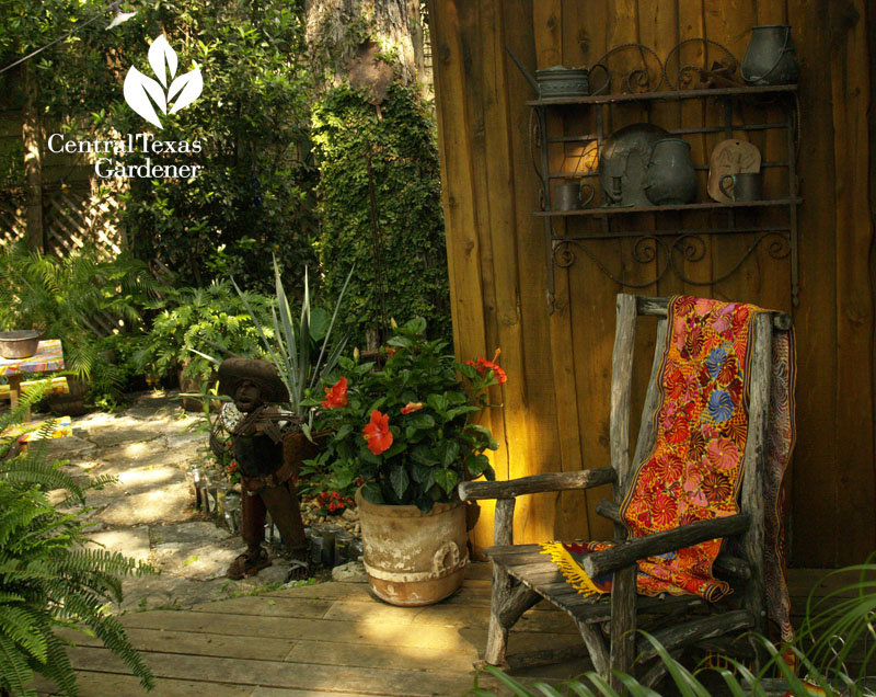 lucinda hutson's charming outdoor garden rooms 