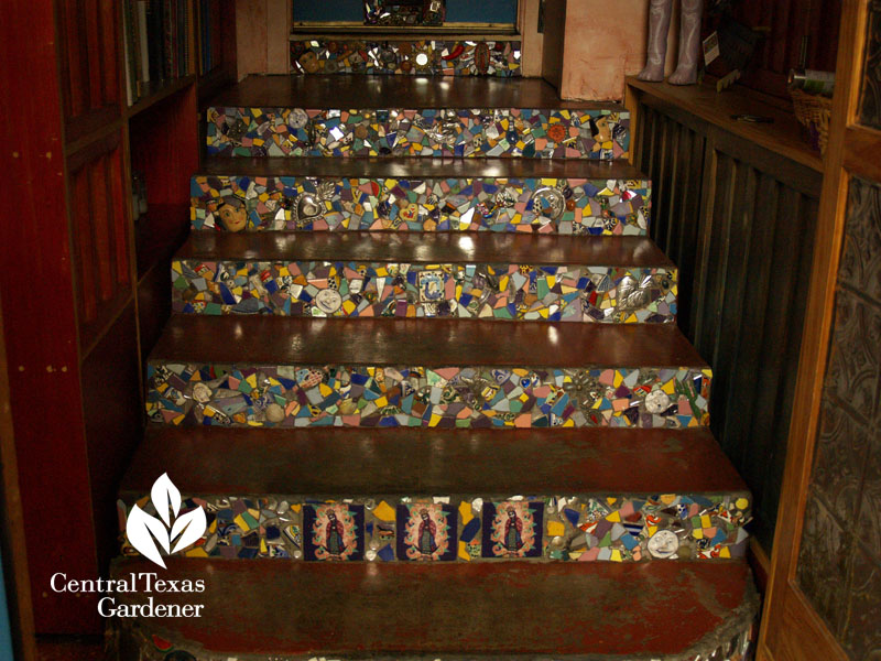 lucinda hutson's mosaic stairway to heaven