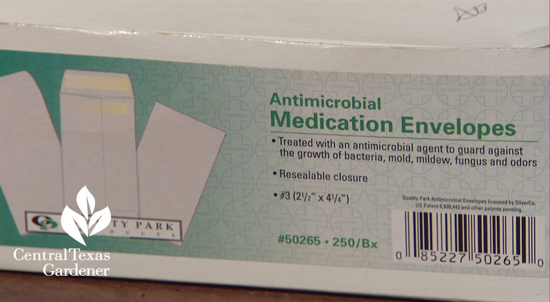 medication envelopes store seeds medication envelopes store seeds