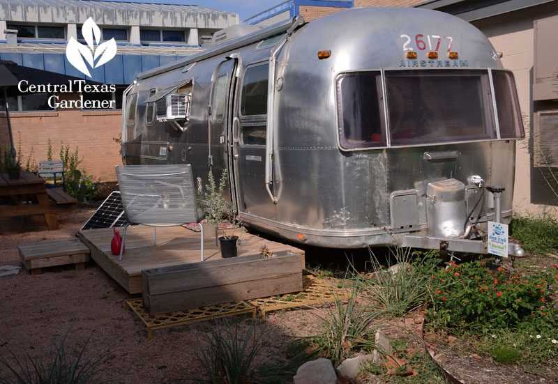 Ann Richards School for Young Women Leaders Airstream and garden project 