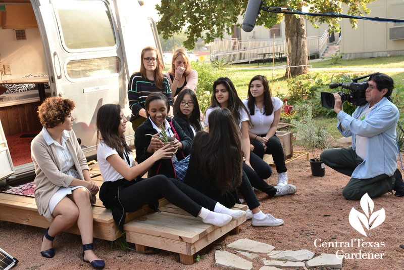 Ann Richards School for Young Women Leaders Airstream project 