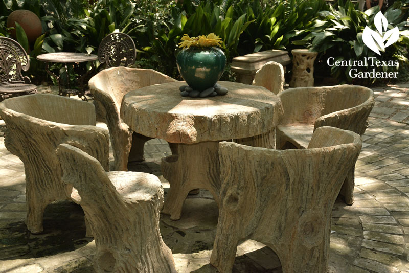 Carlos Cortez faux bois furniture Central Texas Gardener 