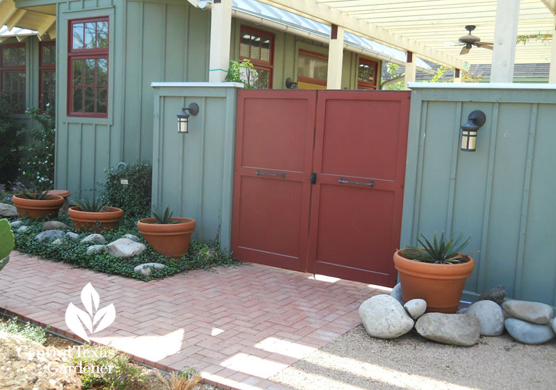 courtyard doors to patio Central Texas Gardener 