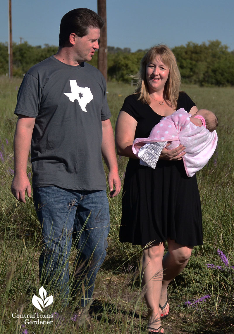 Kasie and Andrew Brazell restored prairie Central Texas Gardener