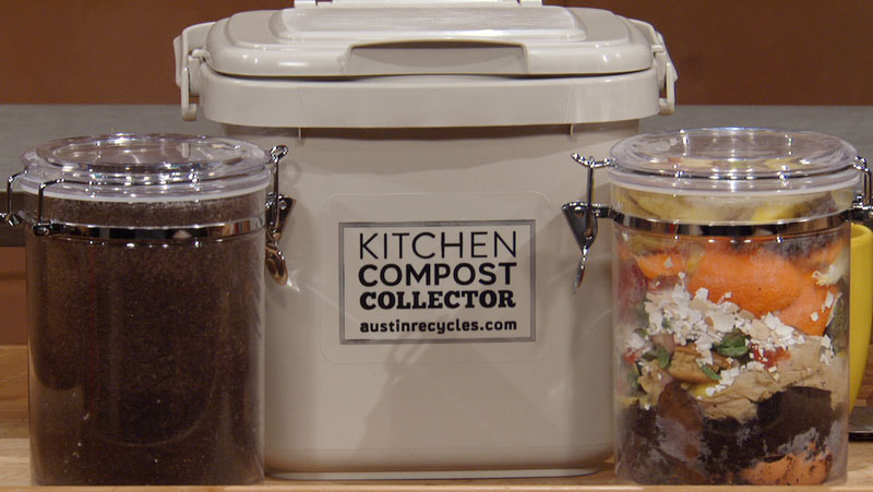 kitchen composting austin resource recovery Central Texas Gardener