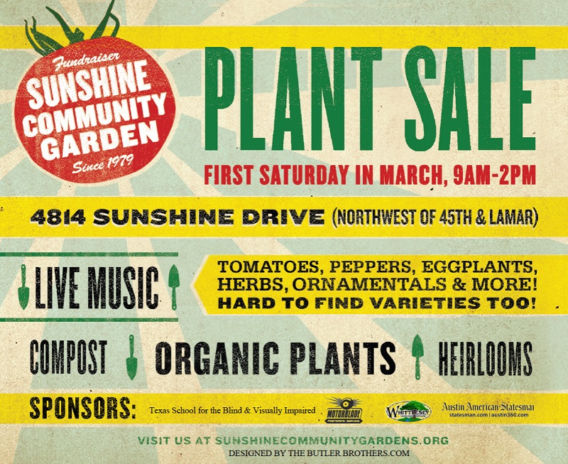 Sunshine Community Gardens plant sale