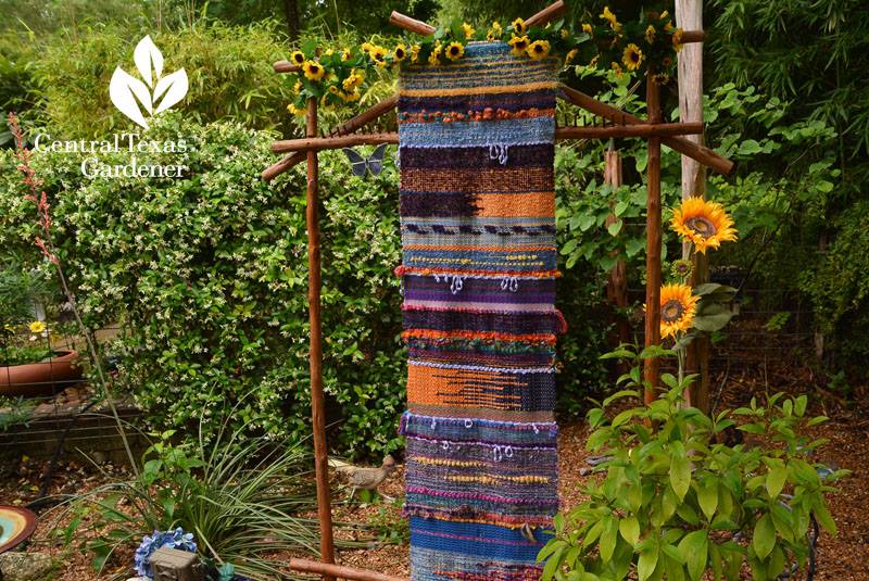 hand-woven garden tapesty Central Texas Gardener