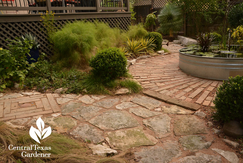 creative stone paths Pam Penick Central Texas Gardener