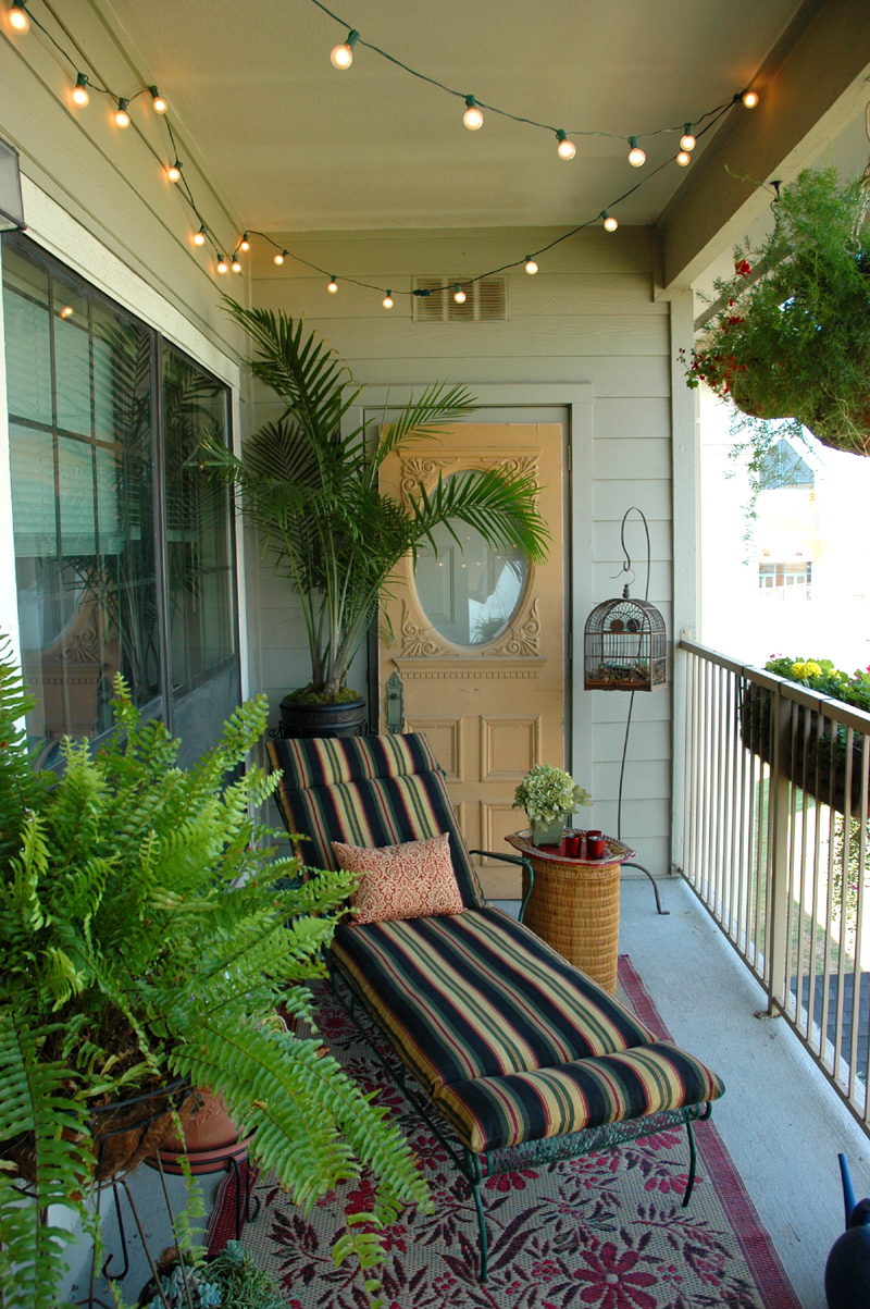 Jenny Peterson's balcony after renovation