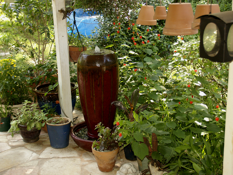 patio fountain