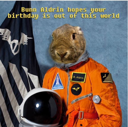 bunny Harvey launches into outer space