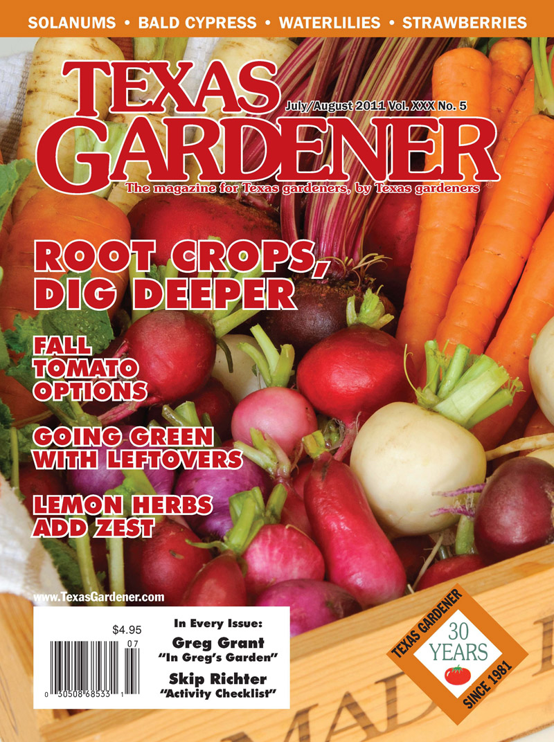 Texas Gardener magazine Texas Gardener magazine