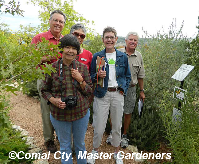 Central Texas Gardener on location at Bulverde/Spring Branch library