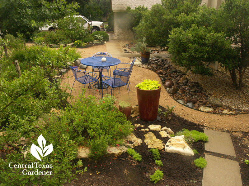 front yard no lawn design austin front yard no lawn design austin