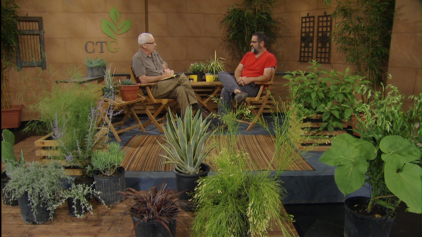 Tom Spencer and Jon Hutson at Central Texas Gardener 