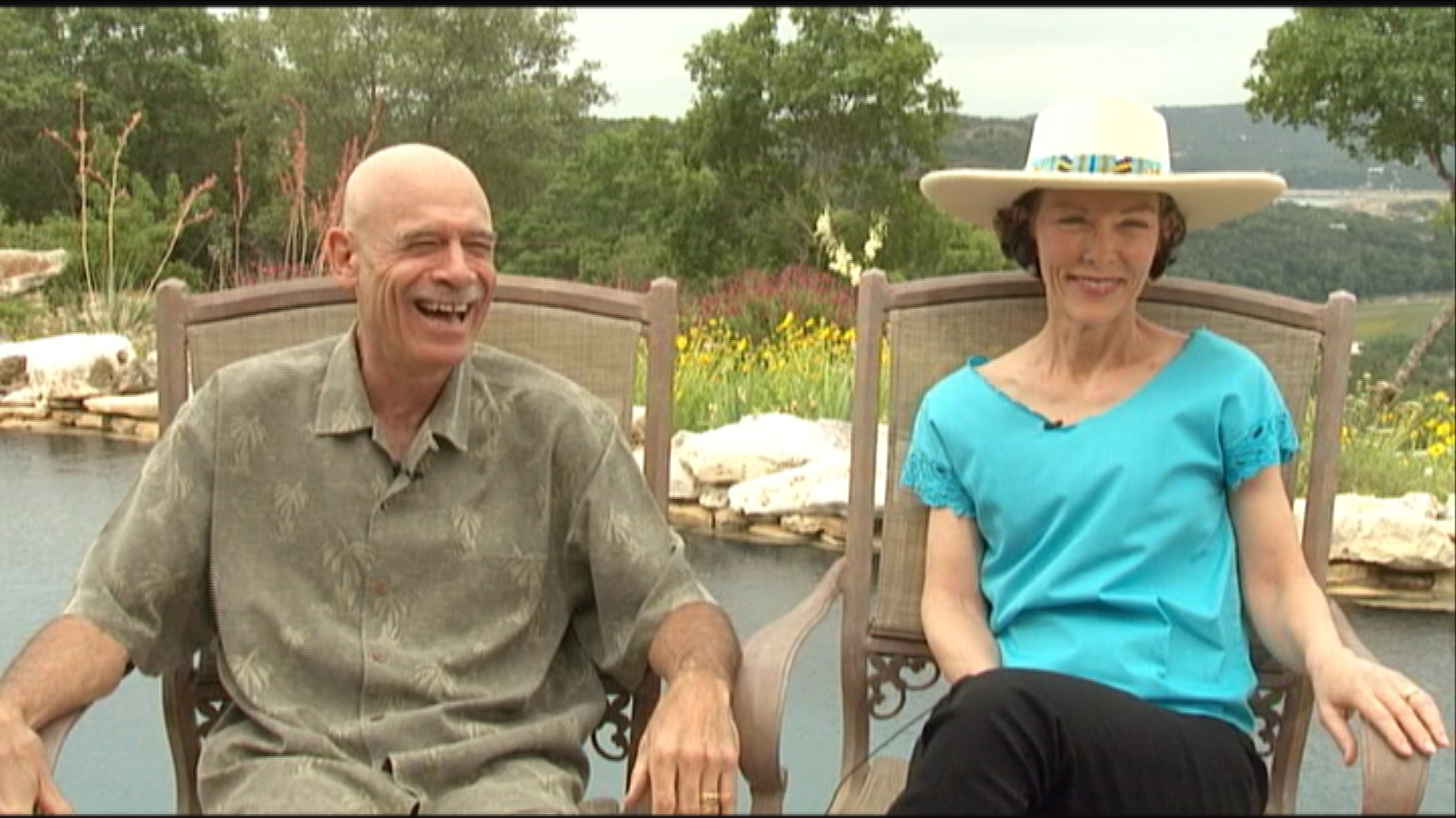 Betty and Gerald Ronga garden Central Texas Gardener 