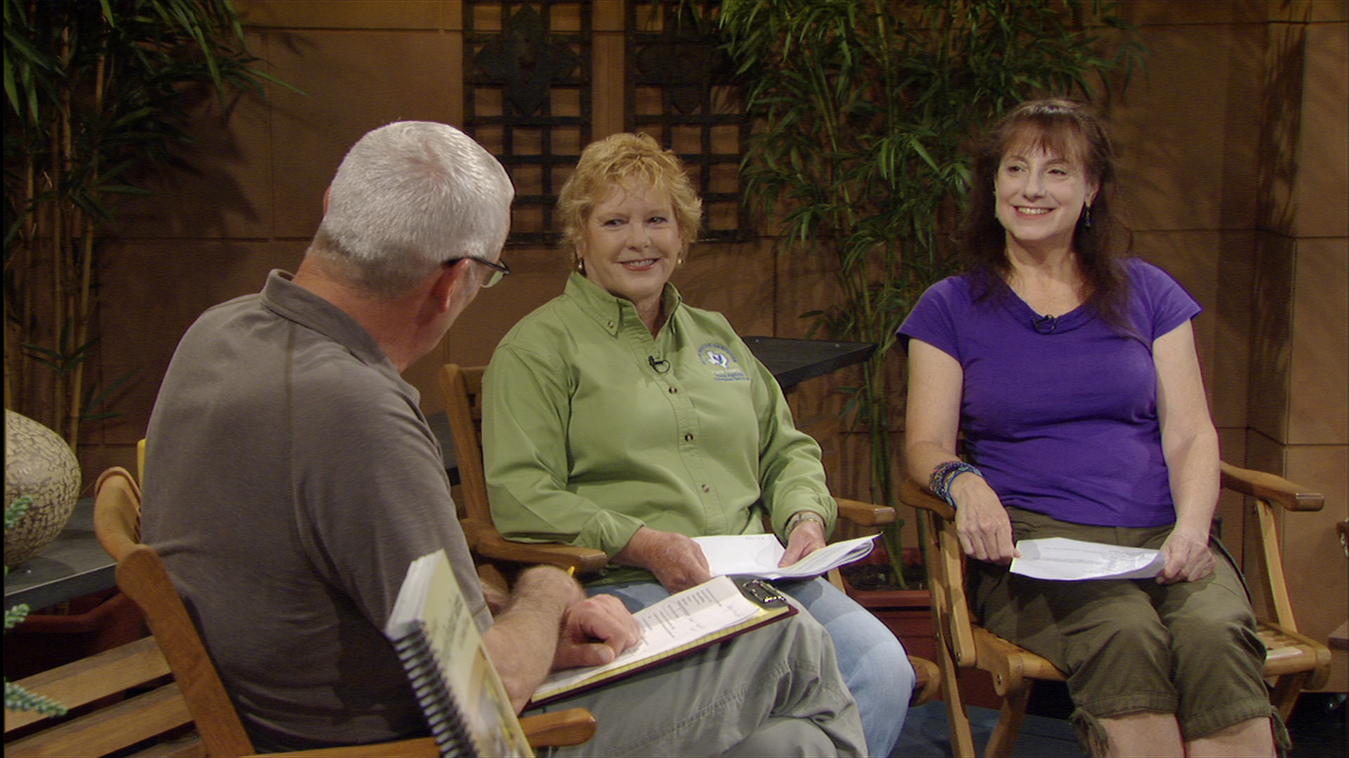 Tom Spencer, Carolyn Williams, Holly Plotner Master Gardeners 