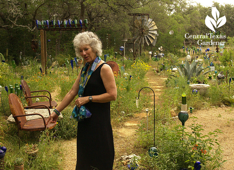 Healing garden Elayne Lansford Central Texas Gardener 