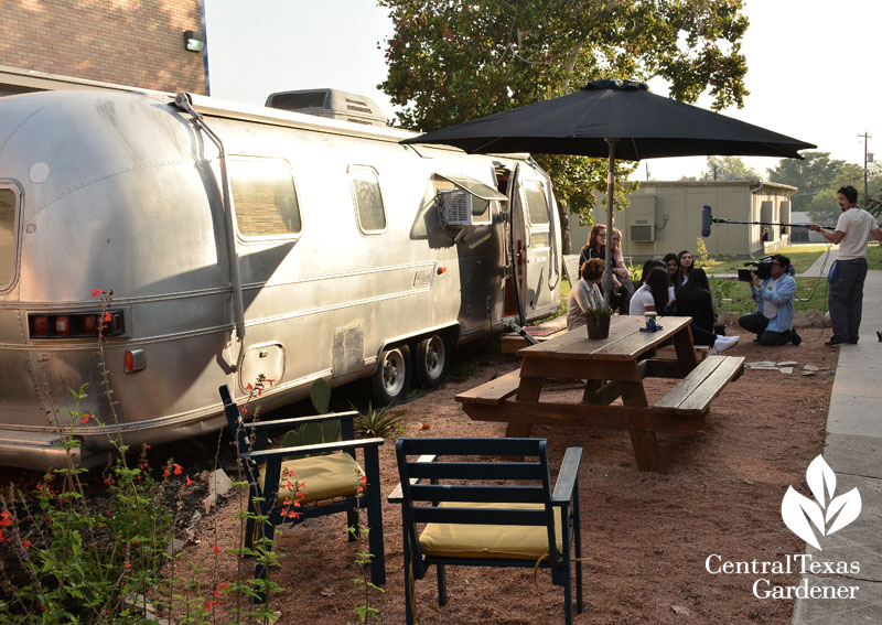 Ann Richards School for Young Women Leaders Airstream and garden project 