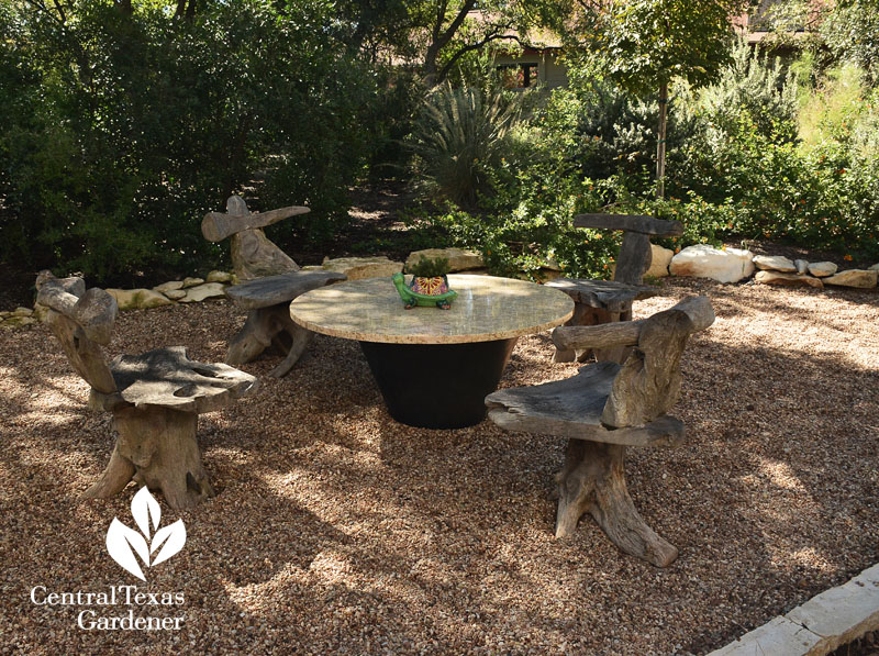 front yard patio Central Texas Gardener