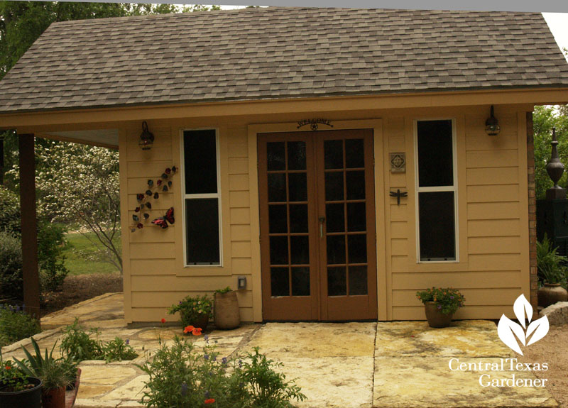 cute garden shed central texas gardener