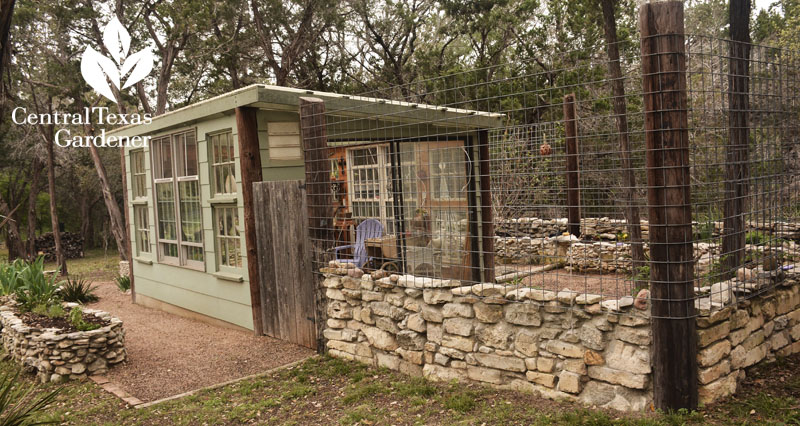 handmade greenhouse Liberty Hill Central Texas Gardener