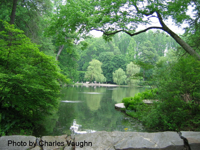 Longwood Gardens lake