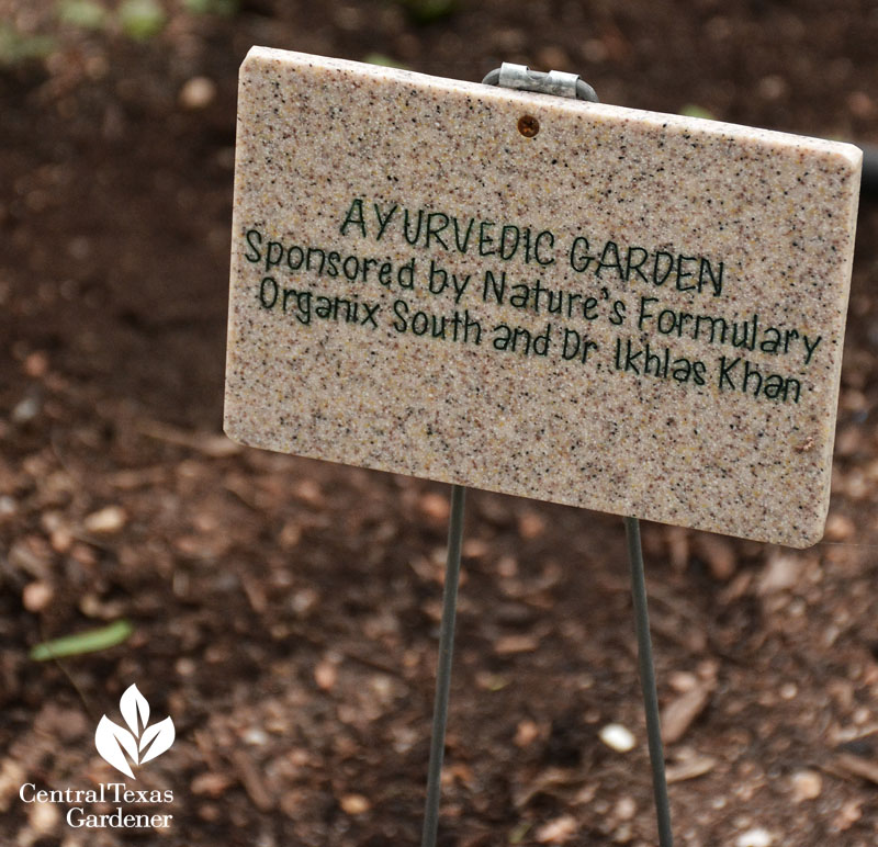 Ayurvedic garden American Botanical Council Central Texas Gardener