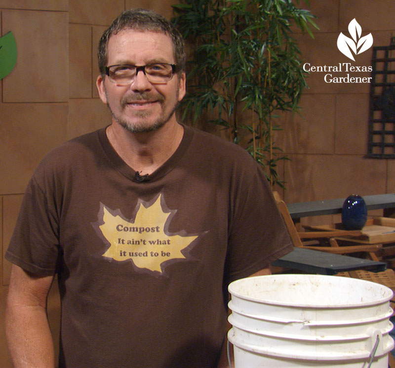 5 gallon bucket garden tool Jeff Ferris Central Texas Gardener