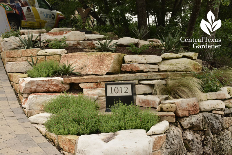 curb terrace slow rainwater Central Texas Gardener