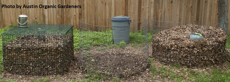 homemade compost bins Central Texas Gardener