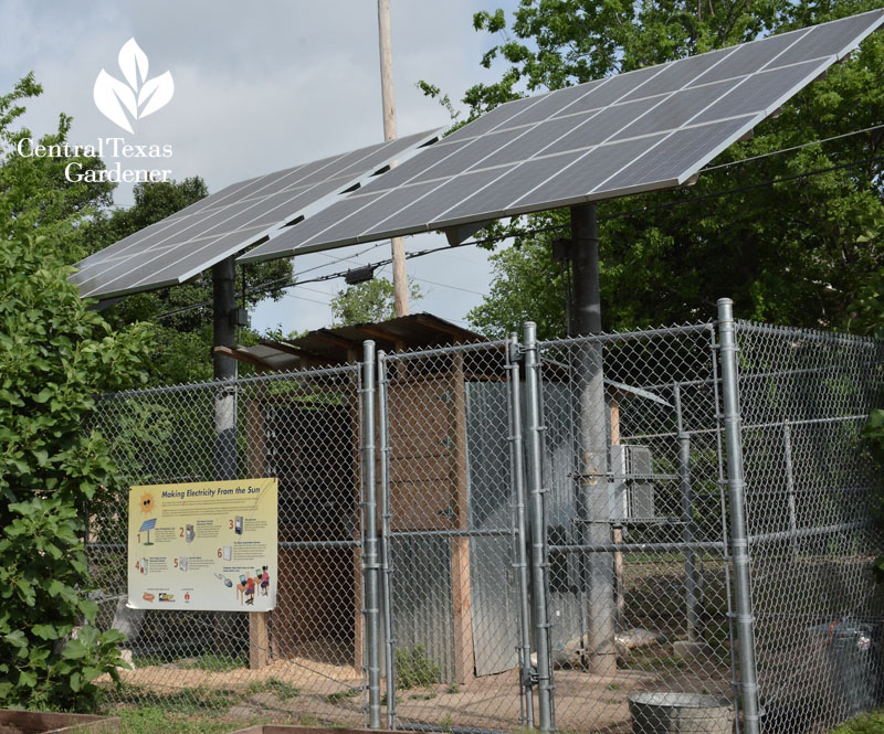 solar panel Garza Independent High School