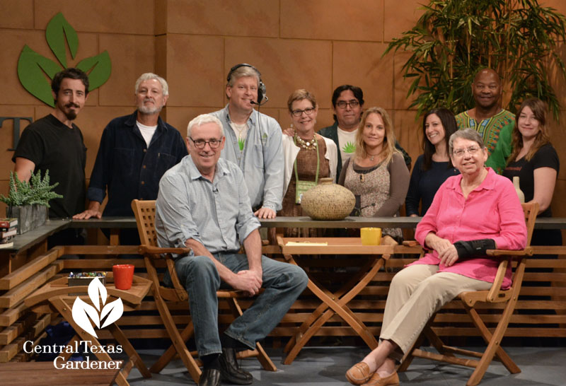 CTG crew with Mary Irish Central Texas Gardener