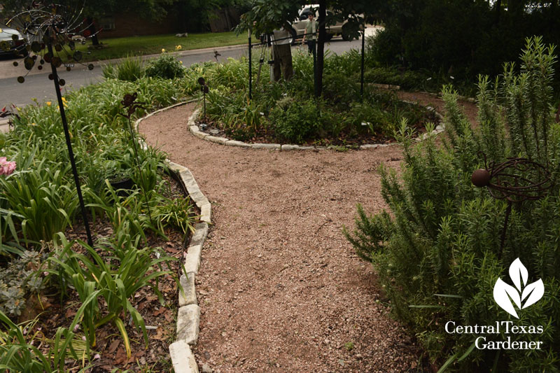 Front yard garden paths Central Texas Gardener 