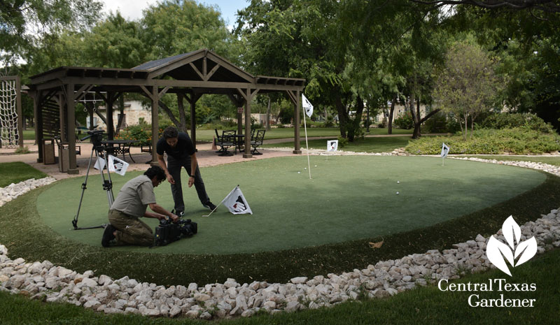 Putt putt course Warrior Family Support Center Central Texas Gardener