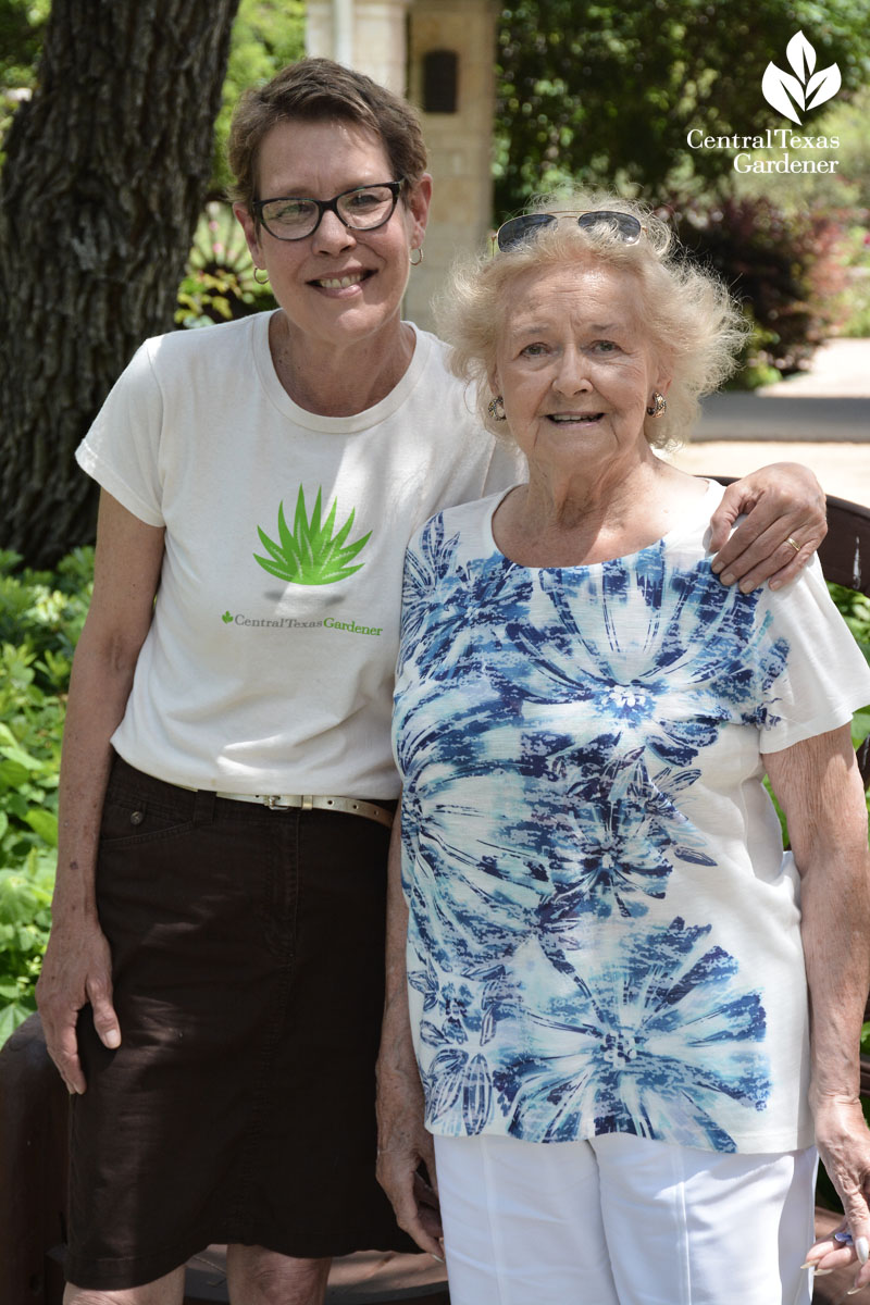 linda and mom in law Central Texas Gardener