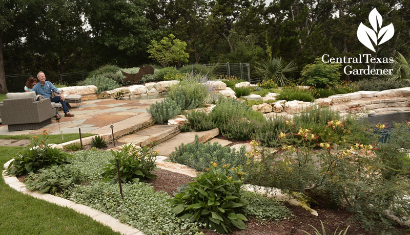 stone beds patio retreat Walden Central Texas Gardener