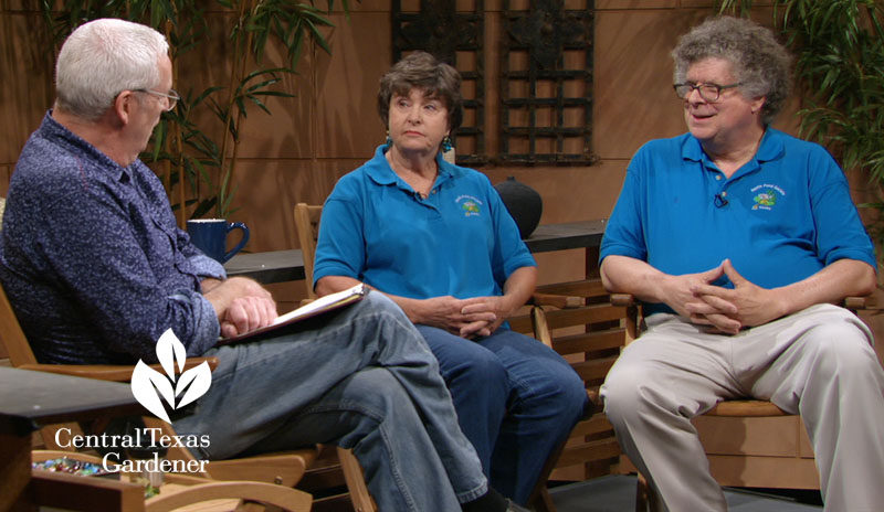 Tom Spencer, Bj Jenkins, Ted Paone Austin Pond Society Central Texas Gardener