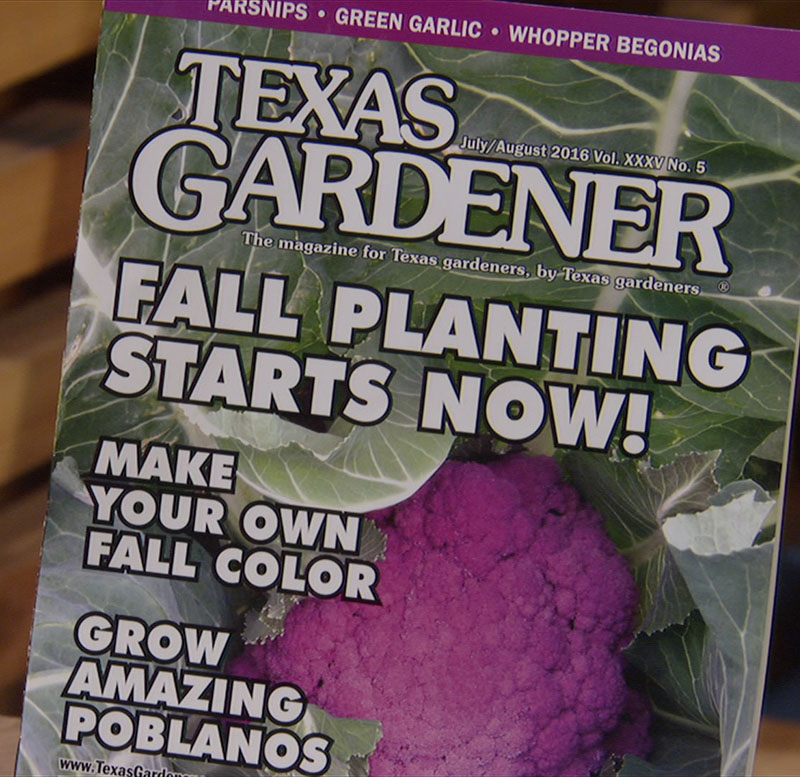 Texas Gardener magazine CTG