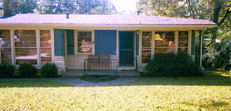 before picture lawn in native habitat redesign Central Texas Gardener