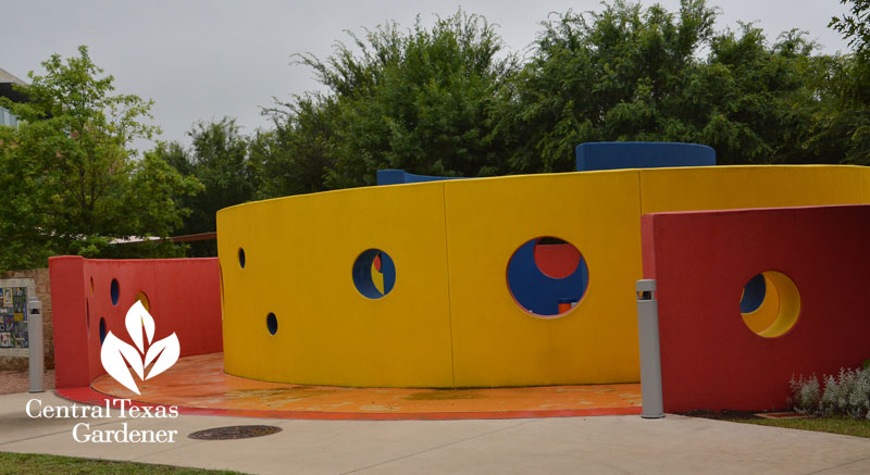 colorful maze Dell Children's Central Texas Gardener