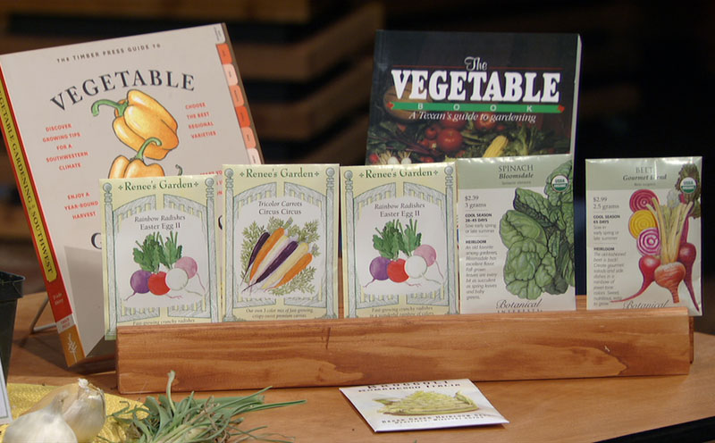 fall vegetable seeds Central Texas Gardener